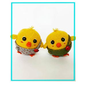 Chicken Amigurumi Crochet Pattern PDF - Gift for her - Amigurumi Pattern