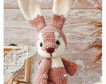 Crochet Bunny Amigurumi Pattern PDF - Gift for her - Amigurumi Pattern
