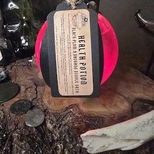 D&D-Zaubertrank-Badezusatz | D&D-Geschenk | Dungeons & Dragons | Duschgel | Manatrank | Heiltrank | Fantasy-Geschenk für Gamer und Geeks | Väter Bild 4