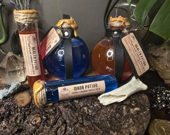 Baño de burbujas con poción de D&D / Regalo de DND / Calabozos y dragones / Gel de baño / Poción de maná / Poción de salud / Regalo de fantasía para jugadores geeks / Padres