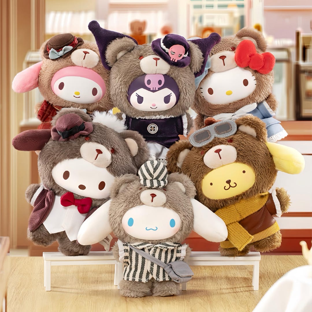 Sanrio Characters Afternoon Tea Series Blind Box [single Box