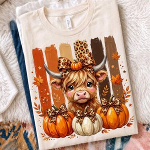 Hooglandkoe herfst png, schattig herfstpompoenontwerp, Leopard Bow-koe png, preppy herfst png, herfstkoe png, herfstpompoen png, pompoenseizoen png
