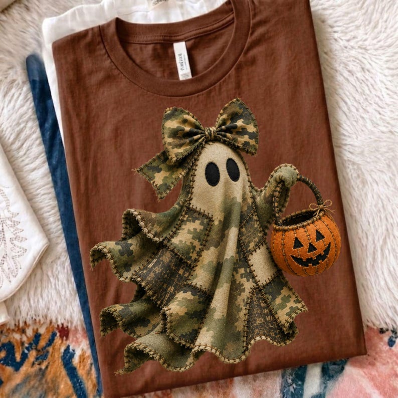 Kamouflage-spöke png, lapptäcke-spökedesign för Halloween, lapptäcke-spökedesign för lapptäcke, lapptäcke-Halloween-png, spöke med läskiga säsonger png bild 8
