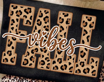 Leopard herfstvibes png, gezellige herfstvibes png, Leopard herfstvibes png