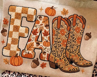 Herbst Stiefel Png, Western Herbst Design, Herbst Kürbis Png, Herbst Png, Girly Western Herbst Png, Trendiger Herbst Png, Blumen Leopard Stiefel Design