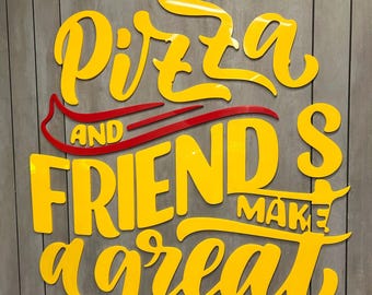 Laser geschnittenes Acrylschild, flach geschnittenes Restaurantlogo, benutzerdefinierte an der Wand befestigte Acrylbuchstaben, einfach zu installierende 3D-Erhabene Buchstaben, Bürolobby-Dekor