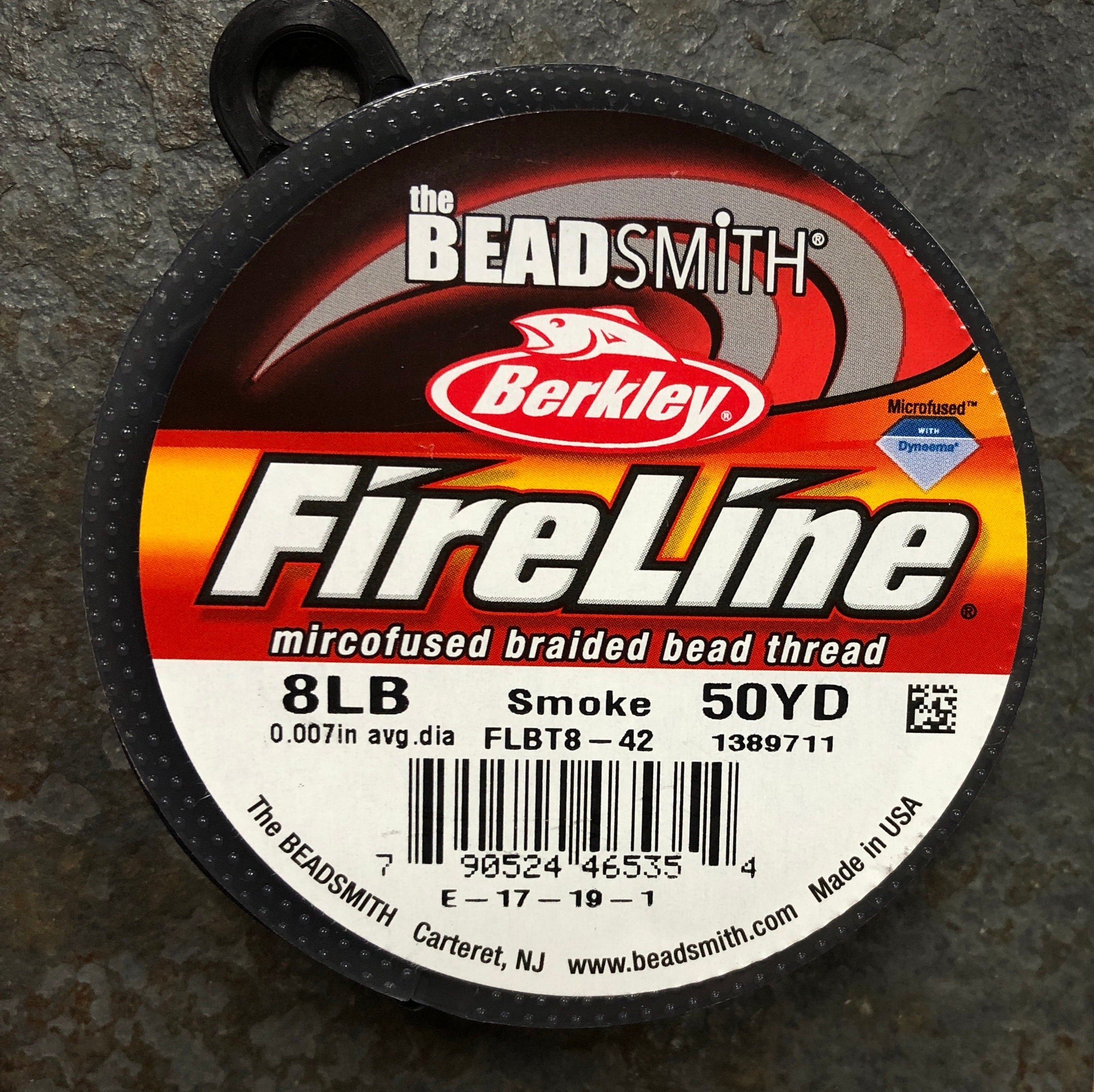 Fireline Smoke Color 8 Lb. Test, 50 Yard Spool 