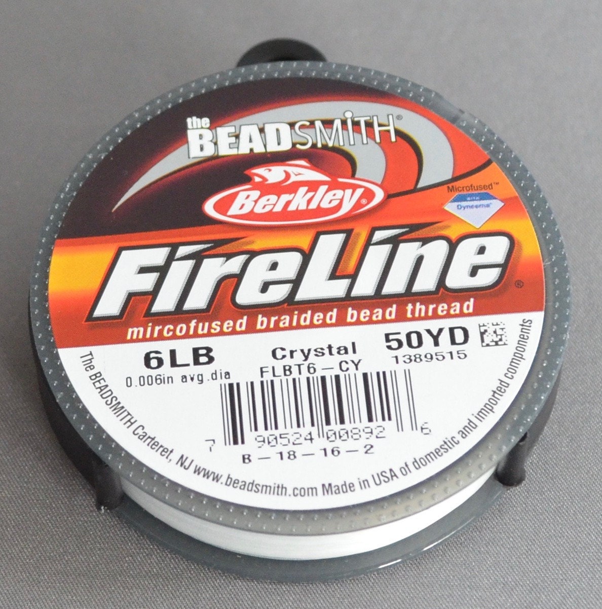 Fireline Crystal color 6 lb. 50 yard spool