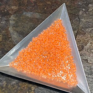 11/0 Japanese Seed Beads - Luminous Creamsicle Miyuki # 4298 (5&quot; round tube, approx 24 grams)