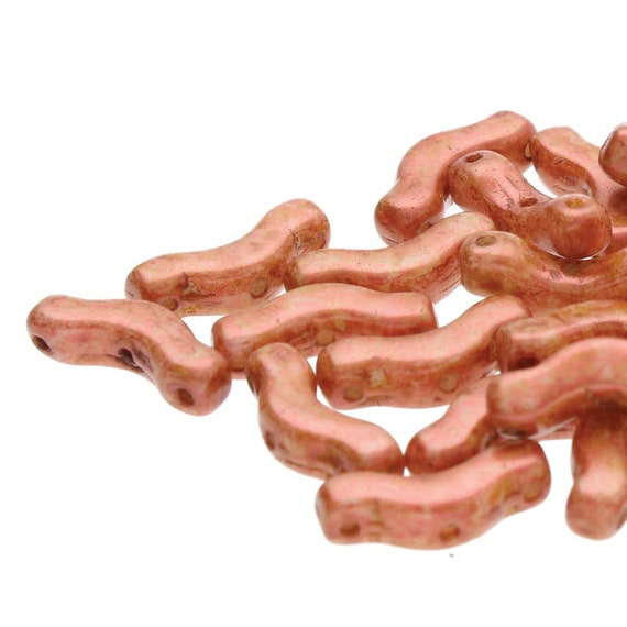 10 grams, approx 37 beads Bridge Bead Three Hole Bead 3x12mm Sliperit