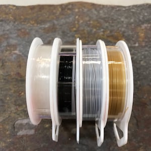 Elasticity 16.4&#39; Spool (5 meters) Your choice of 4 colors in size .5mm diameter (small)
