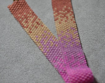 Patroon voor Hombre Ombre-armband van Gail DeLuca