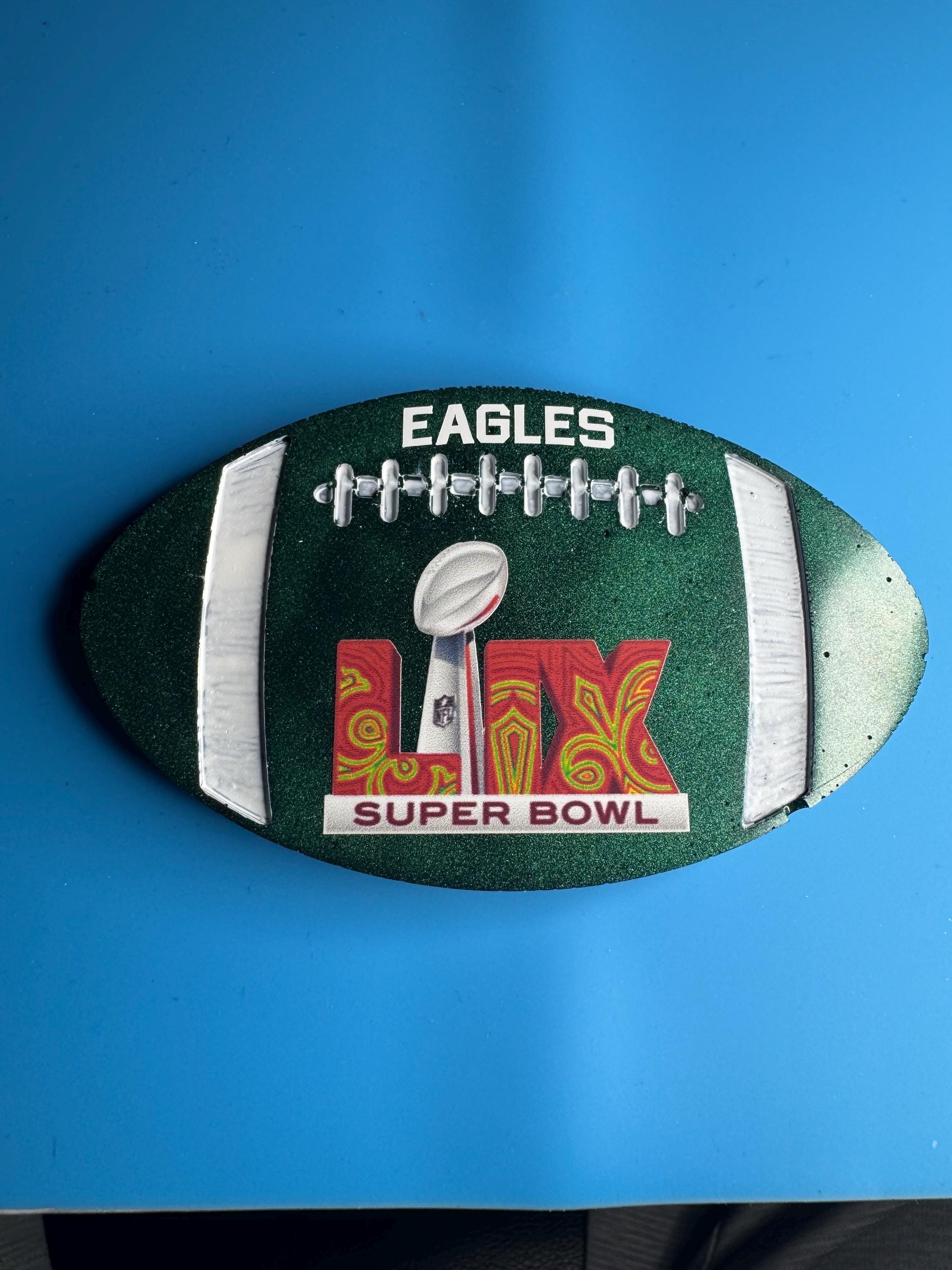 Philadelphia Eagles Inspired Super Bowl LIX Championship Football ...