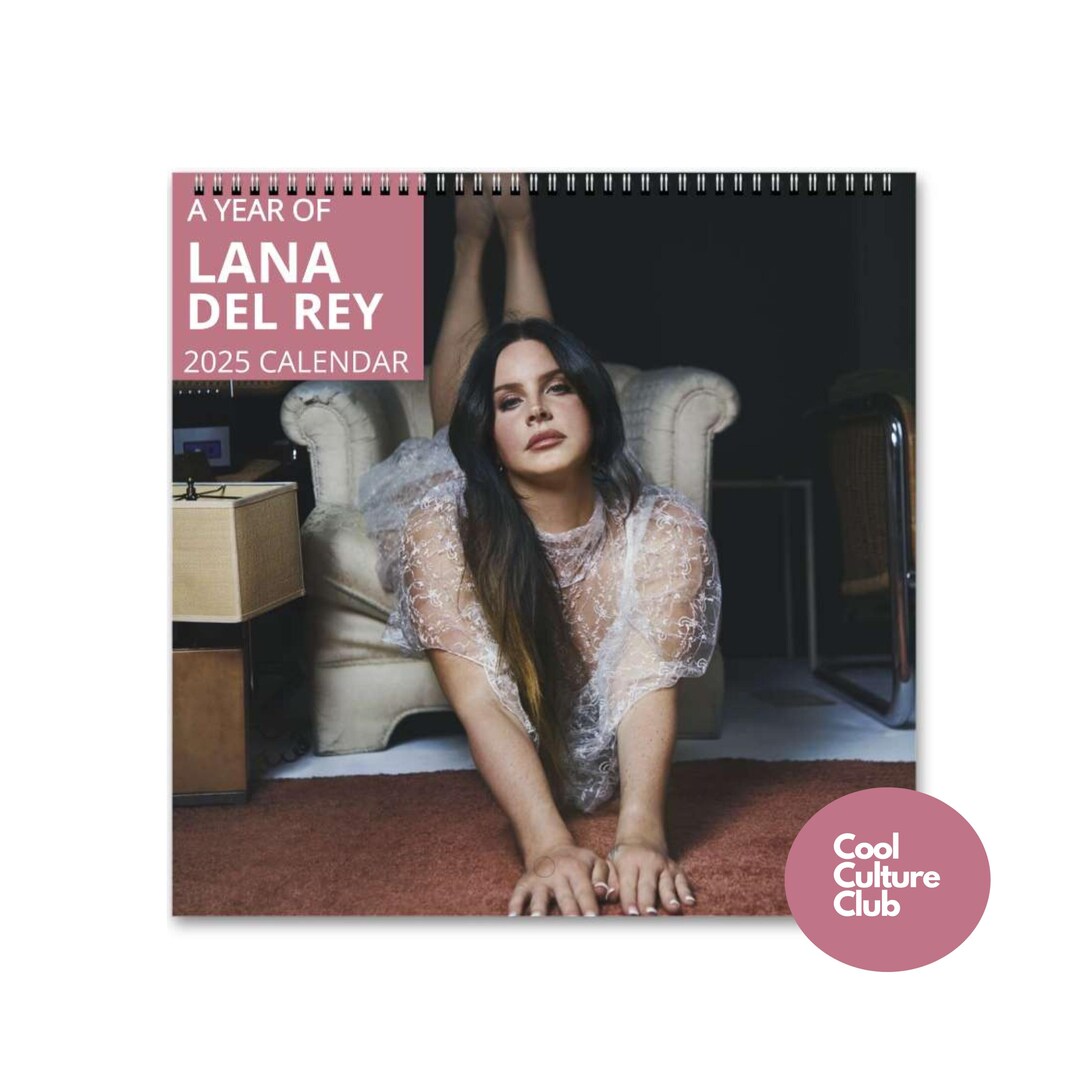 Lana Del Rey Calendar Vol.2 2025 Calendar, Wall Calendar 2025, Planner