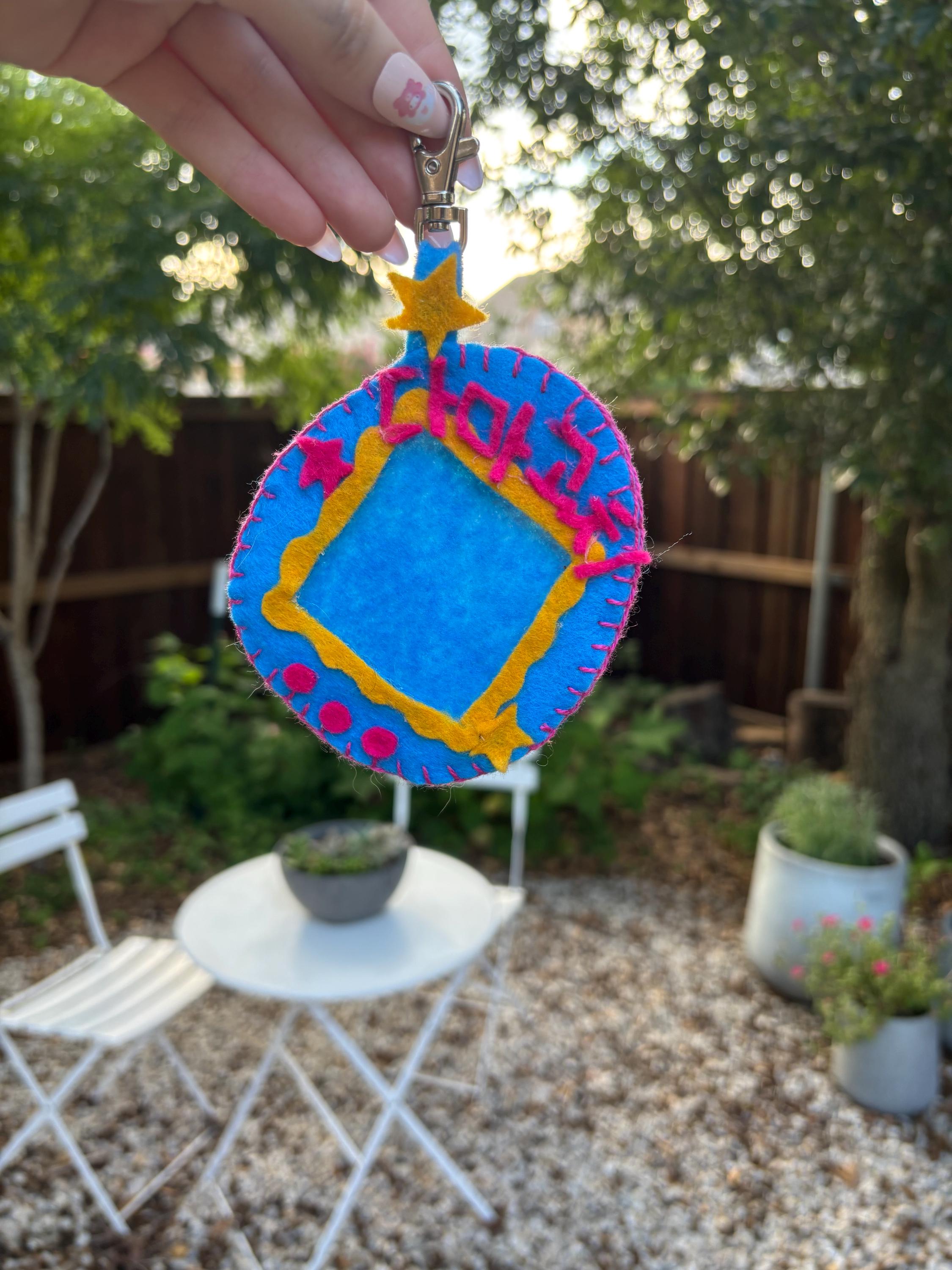 Kpop Felt Photocard PC Holder Handmade Cute Tamagotchi Aesthetic