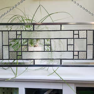 Traditional Medium Sized Stained Glass Panel - Home Decor