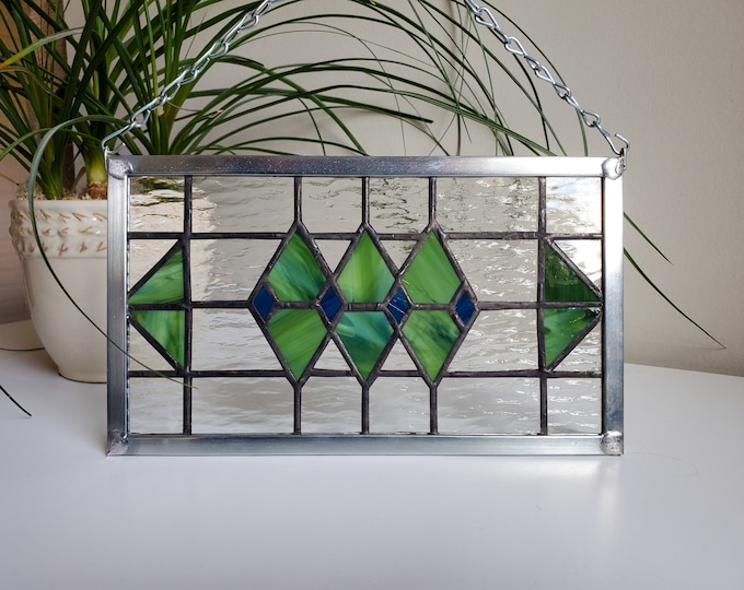 Small Stained Glass Panel Etsy