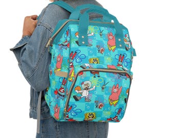 Aangepaste luiertas, Disney-babytas, multifunctionele luierrugzak, kraamcadeau, cadeau nieuwe moeder