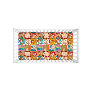 Toy Story Crib Sheet – Woody Buzz Nursery Bedding, Pixar Baby Room Decor, Cowboy Space Baby Shower Gift, Gender Neutral Bedding image 3