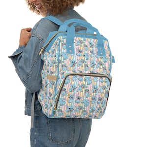 Sac à langer Lilo and Stitch, sac pour bébé Stitch, sac à dos à langer multifonctionnel, cadeau baby shower Disney, cadeau nouvelle maman