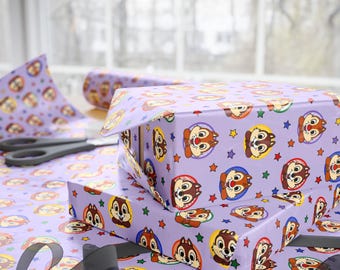 Chip & Dale Gift Wrapping Paper Rolls, 1pc