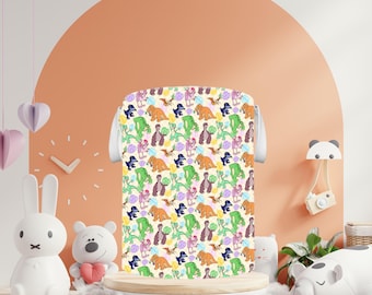 Cesta de ropa plegable "En busca del mundo" - Almacenamiento personalizado para habitación de bebé / Almacenamiento de juguetes personalizado / Organización de habitación de bebé / Cesto de ropa sucia