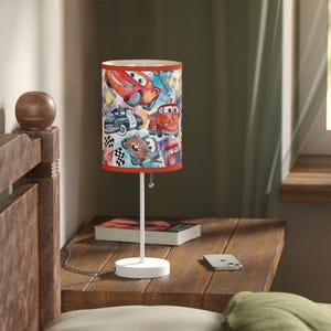 Cars Lamp on a Stand, US|CA plug