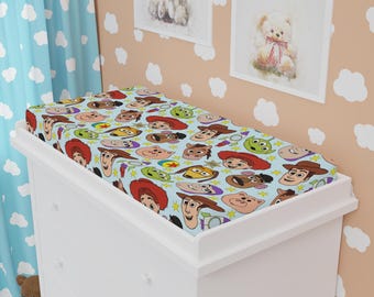 Toy Story aankleedkussenhoes • Woody & Buzz Nursery • Pixar-commodehoes