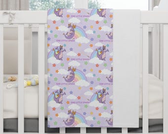 Figment Soft Fleece Baby Blanket – Custom Blanket, Soft Cozy Nursery Throw, 30x40