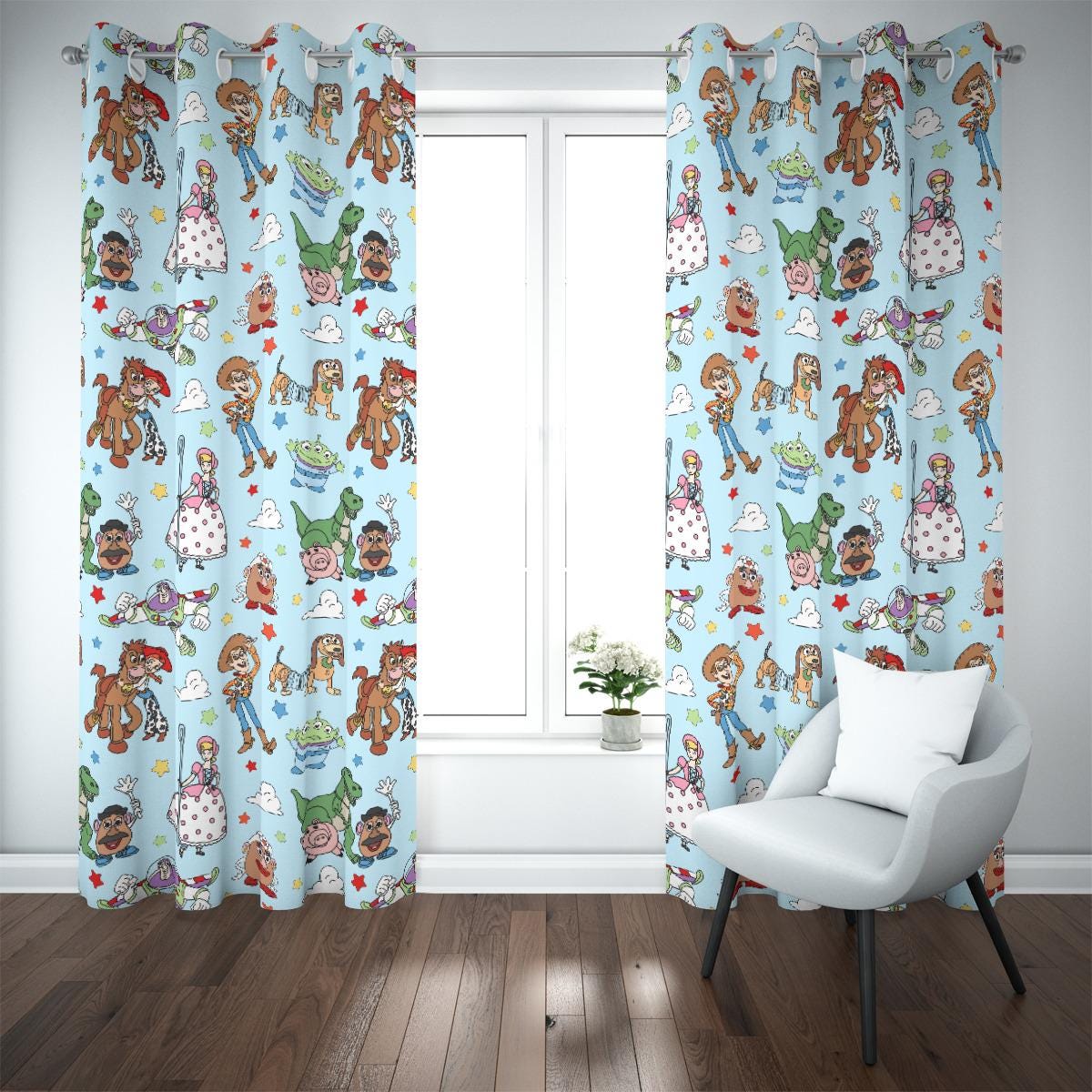 Paw patrol curtain