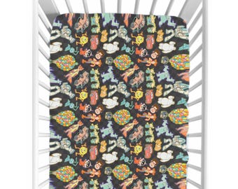 Pixar Sbettwäsche - Disney-Babybettwäsche mit Pixar-Favoriten, hellbunte Kinderzimmerdekoration, geschlechtsneutrales Babygeschenk