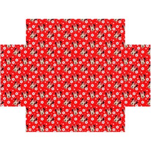 Minnie Mouse Fitted Crib Sheet – Red Disney Baby Bedding, Girl Nursery Decor, Bow Mouse Theme Gift image 3
