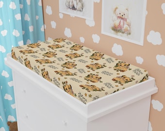 Lion King Nursery Changing Pad Cover | Simba Inspired Baby | Lion King Theme Nursery