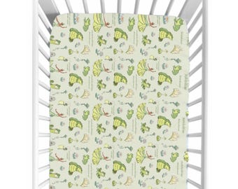 Princess & The Frog Crib Sheet • Tiana Nursery Bedding • Bayou Baby Girl Crib Cover • Fairytale Fitted Crib Sheet