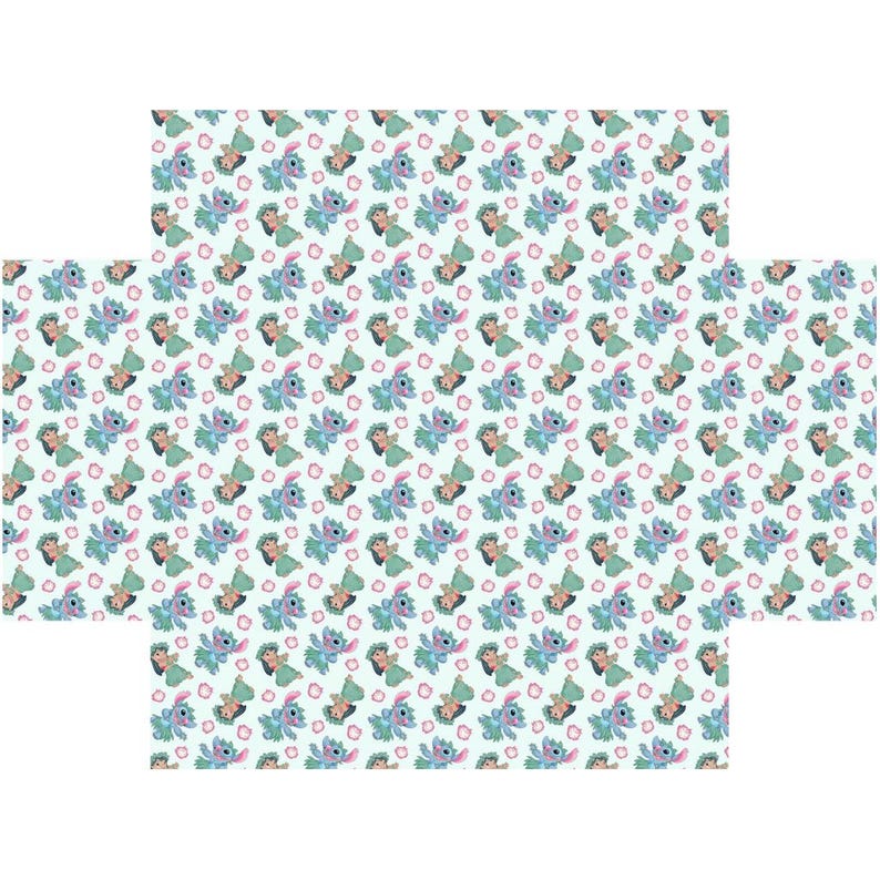 Lilo & Stitch Fitted Crib Sheet – Disney Baby Bedding, Hawaiian Island Nursery Decor, Ohana Theme Gift image 3