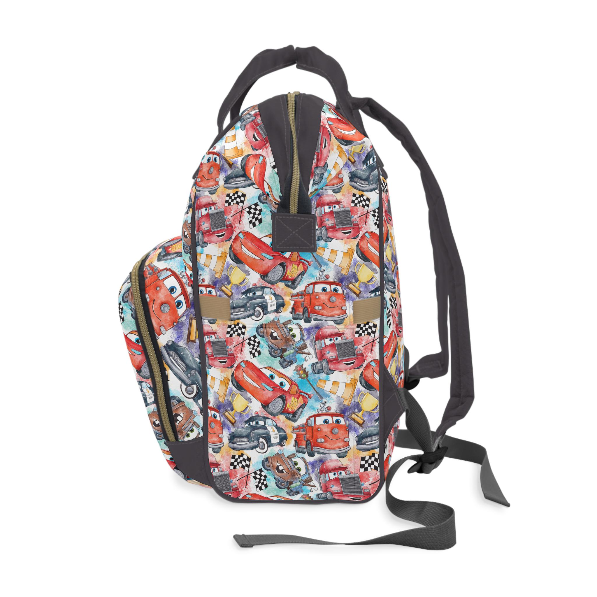 Alexander McQueen back pack my new baby ! Lightning Mcqueen Diaper Bag - Etsy main image 2