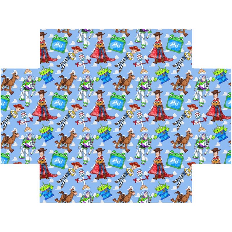 Toy Story Crib Sheet – Woody Buzz Nursery Bedding, Pixar Baby Room Decor, Cowboy Space Baby Shower Gift, Gender Neutral Bedding image 3