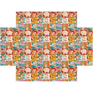 Toy Story Crib Sheet – Woody Buzz Nursery Bedding, Pixar Baby Room Decor, Cowboy Space Baby Shower Gift, Gender Neutral Bedding image 4