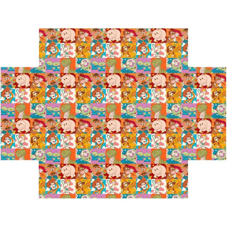 Toy Story Crib Sheet – Woody Buzz Nursery Bedding, Pixar Baby Room Decor, Cowboy Space Baby Shower Gift, Gender Neutral Bedding image 4