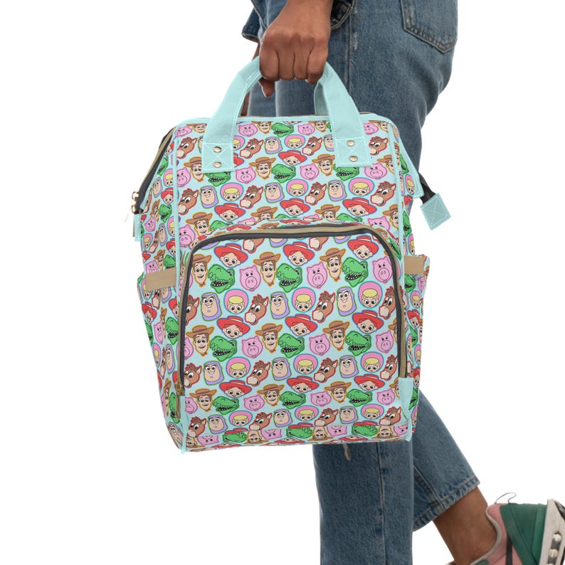 Toy Story multifunctionele luiertas Woody & Buzz-babyrugzak Pixar Cowboy- en Space Ranger-tas afbeelding 7