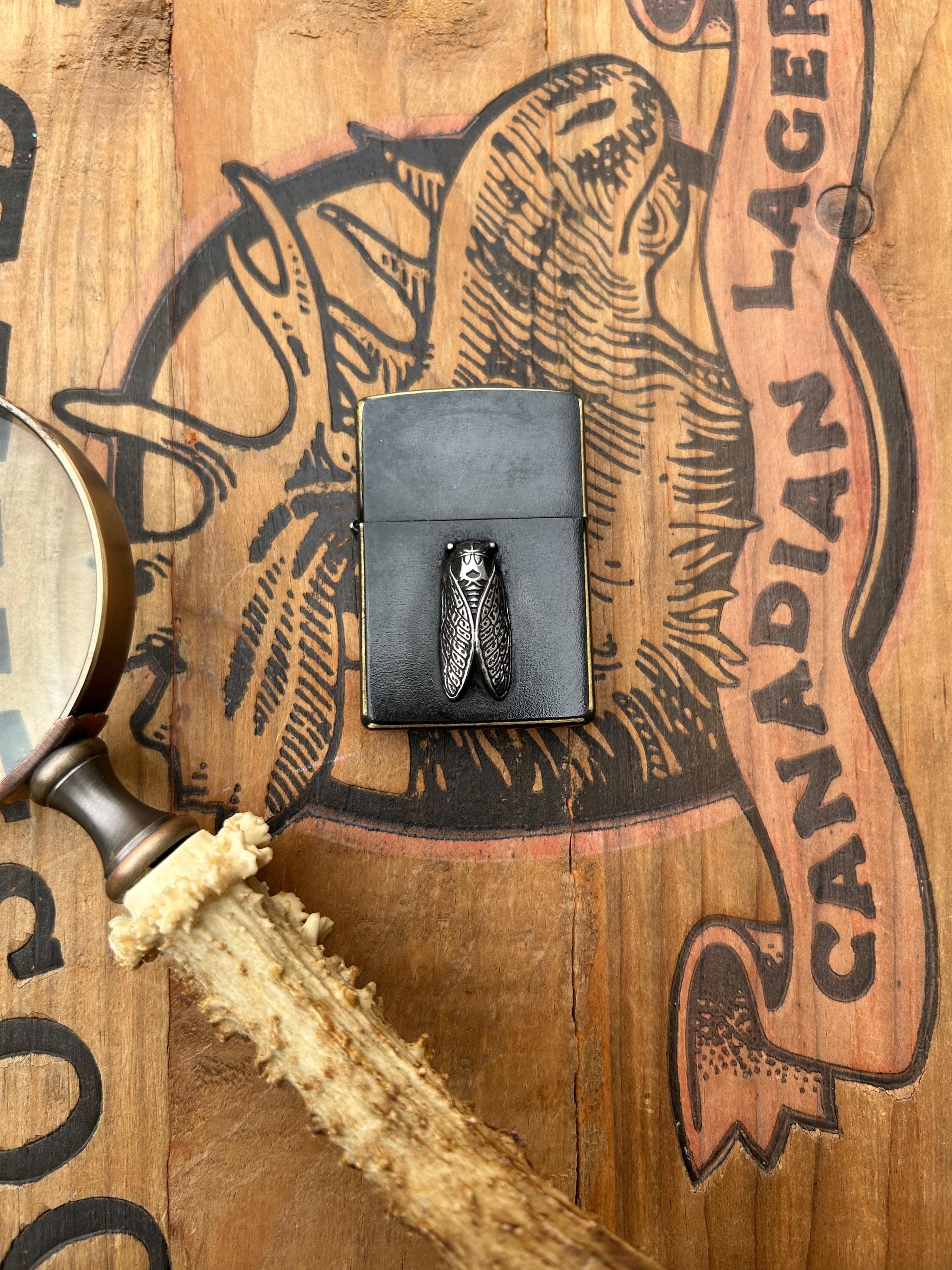 シカダ Cicada Brass Zippo - Etsy