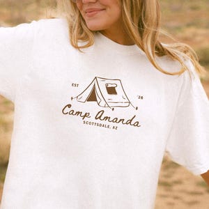 Camp Bachelorette Party Shirt, Cabin Crew Bachelorette, Lake Bach Matching Tees, Hiking Girls Trip 2026, Love on the Lake Mountain Bride Tee