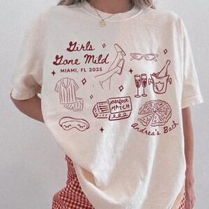 Girls Gone Mild Bachelorette Shirt: Spa Bridal Shower Sweatshirt