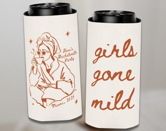 Girls Gone Mild Can Cooler: Spa Bachelorette Party Favors