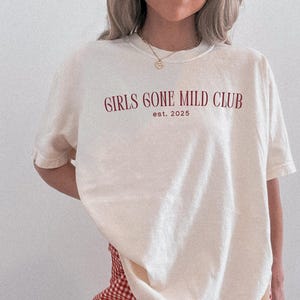 Girls Gone Mild Shirt: Comfort Colors Spa Bachelorette Party Tee