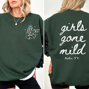 Girls Gone Mild Sweatshirt: Spa Bachelorette Party Shirts