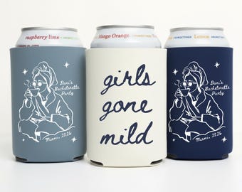 Girls Gone Mild Can Cooler: Spa Bachelorette Party Favors