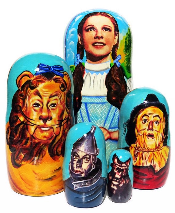 wizard of oz nesting dolls