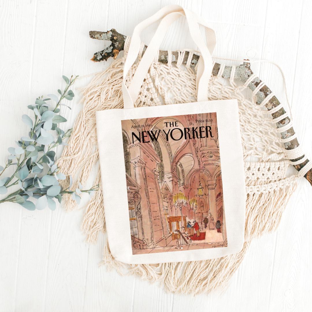 The new yorker tote bag - Etsy 日本
