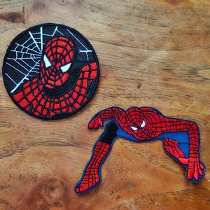 Spiderman Avengers Superheld Aufnäher zum Aufbügeln